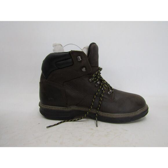 Wolverine Mens Size 12 EW Brown Leather Waterproof Ankle Work Boots main image 4